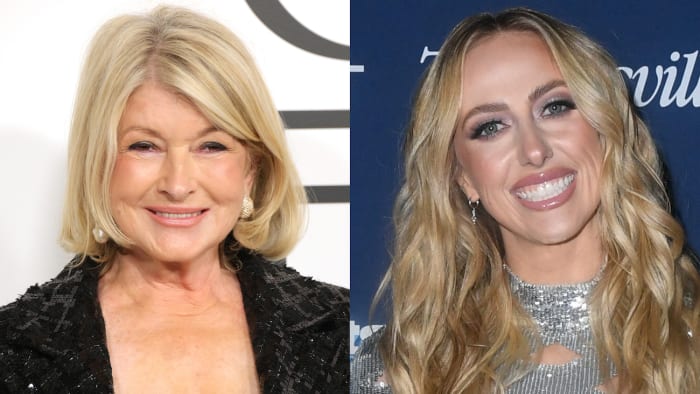 Martha Stewart and Brittany Mahomes